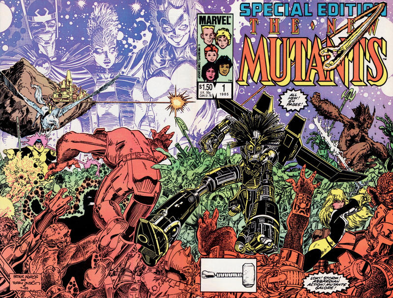 New Mutants Special Edition #1 [Direct] - Fn-