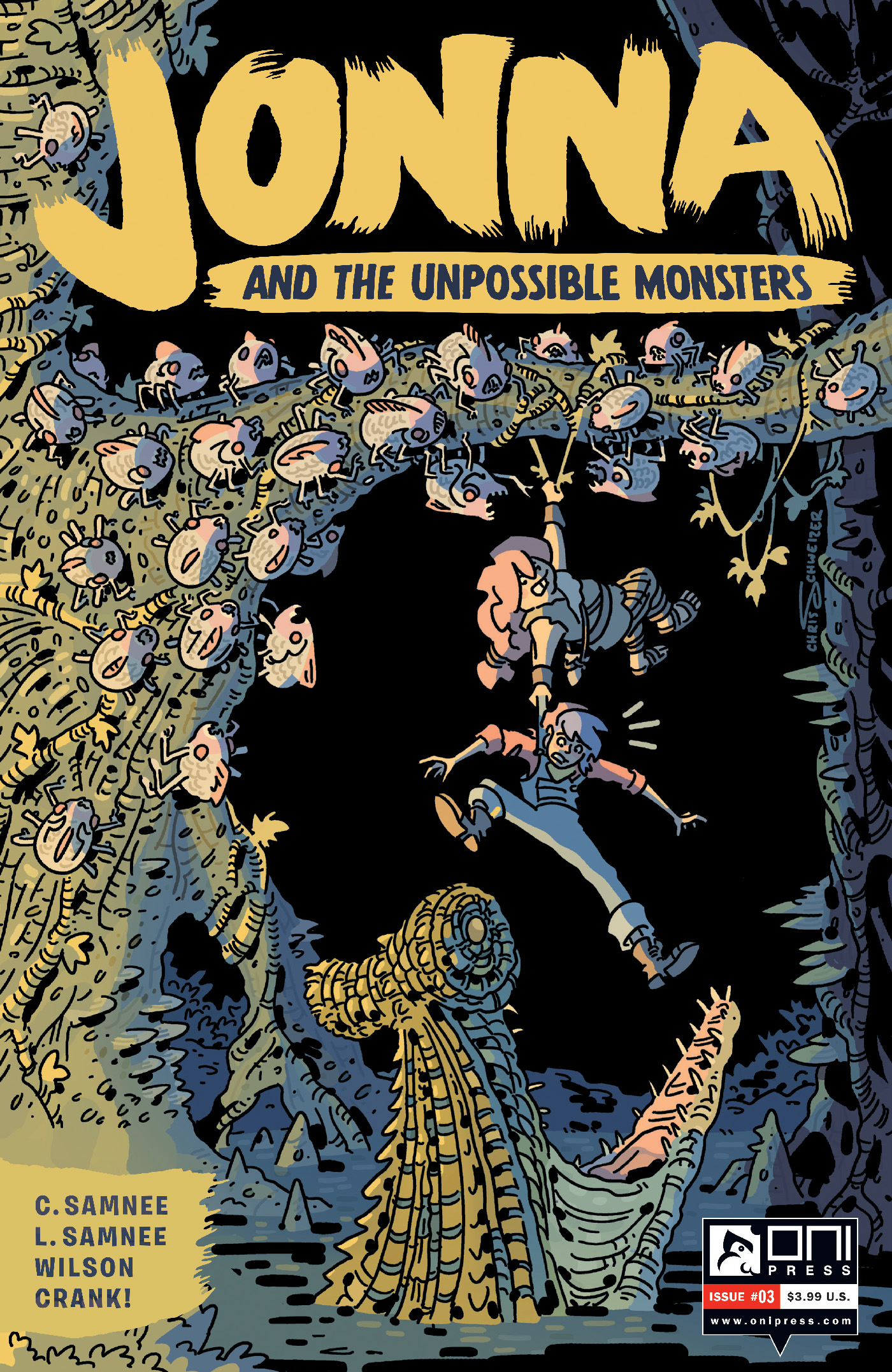 Jonna and the Unpossible Monsters #3 Cover B Schweitzer