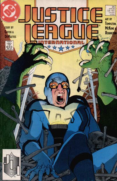 Justice League International #25 [Direct]-Near Mint (9.2 - 9.8)