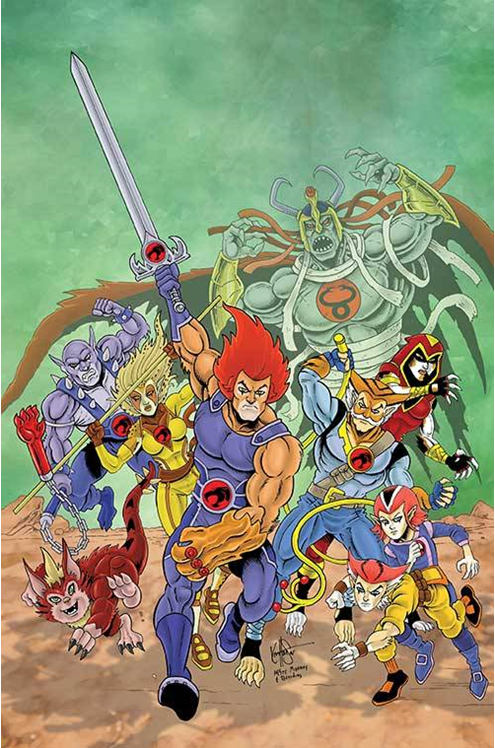 Thundercats #7 Cover Y 1 for 10 Last Call Incentive Haeser Virgin Variant