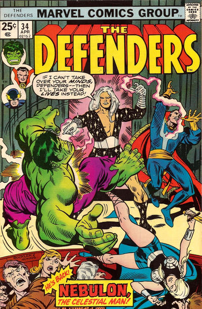 The Defenders #34 [Regular Edition]-Very Fine (7.5 – 9)