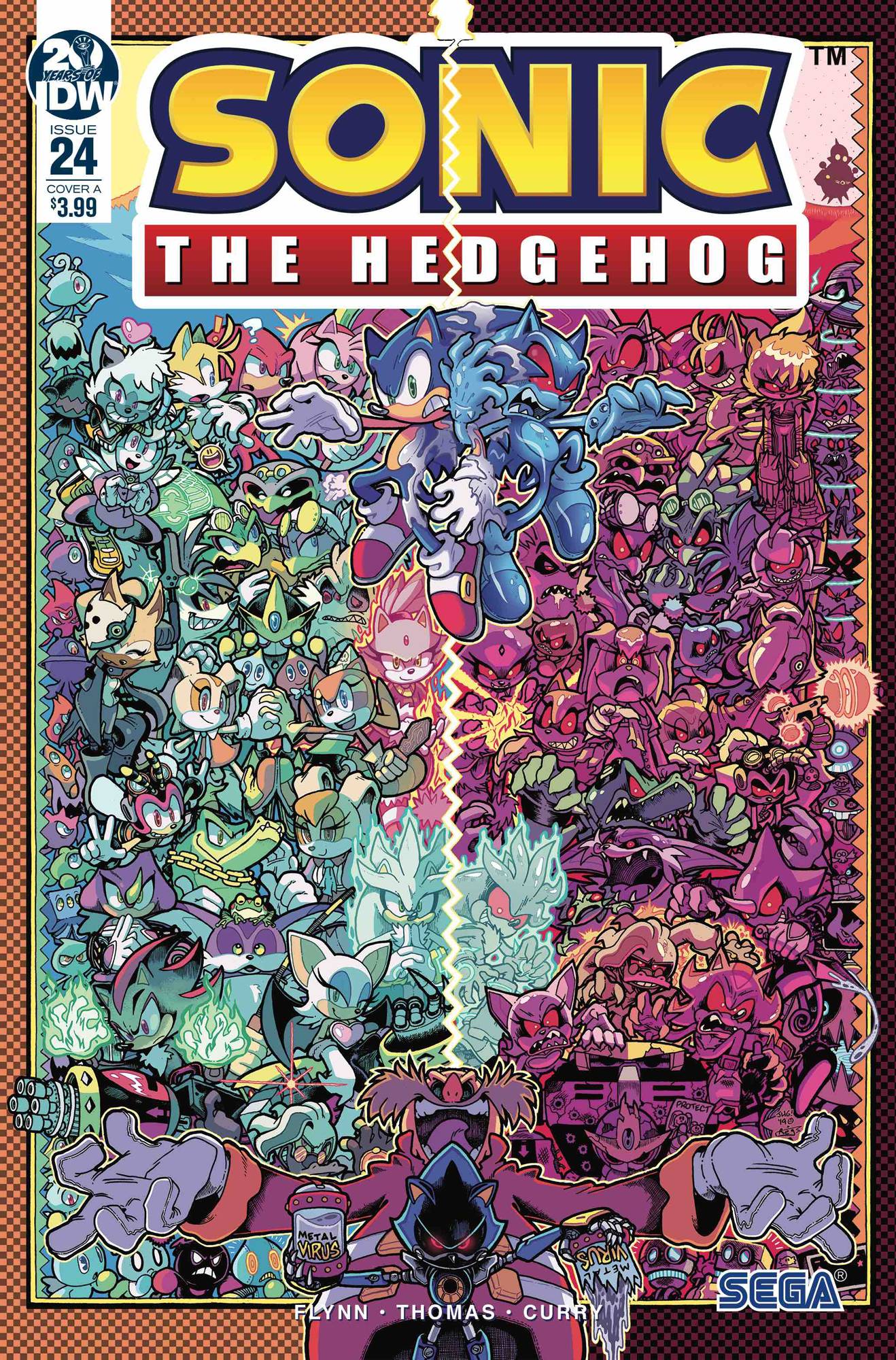 Sonic the Hedgehog #24 Cover A Gray & Graham
