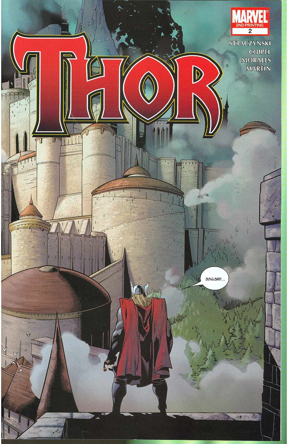 Thor #2 2nd Print Coipel Wraparound Variant