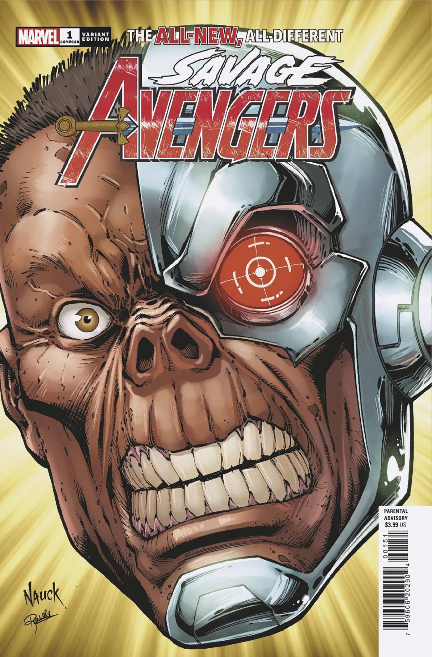 Savage Avengers #1 Nauck Headshot Variant (2022)