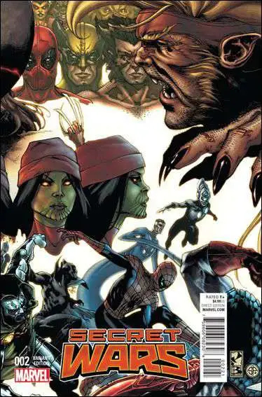 Secret Wars #2 Bianchi Connecting Variant