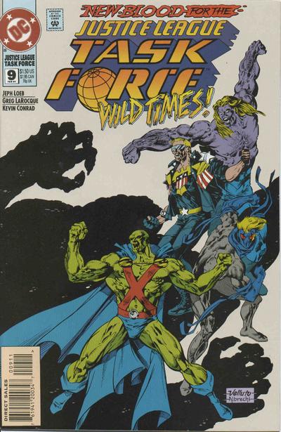 Justice League Task Force #9-Fine (5.5 – 7)