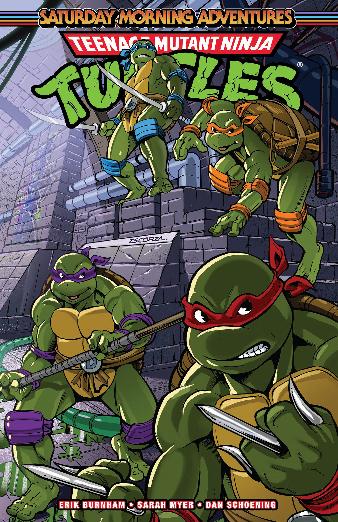 Teenage Mutant Ninja Turtles Saturday Morning Adventures Graphic Novel Volume 3