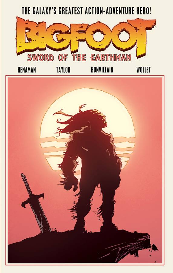 Bigfoot Sword of the Earthman Graphic Novel Volume 1