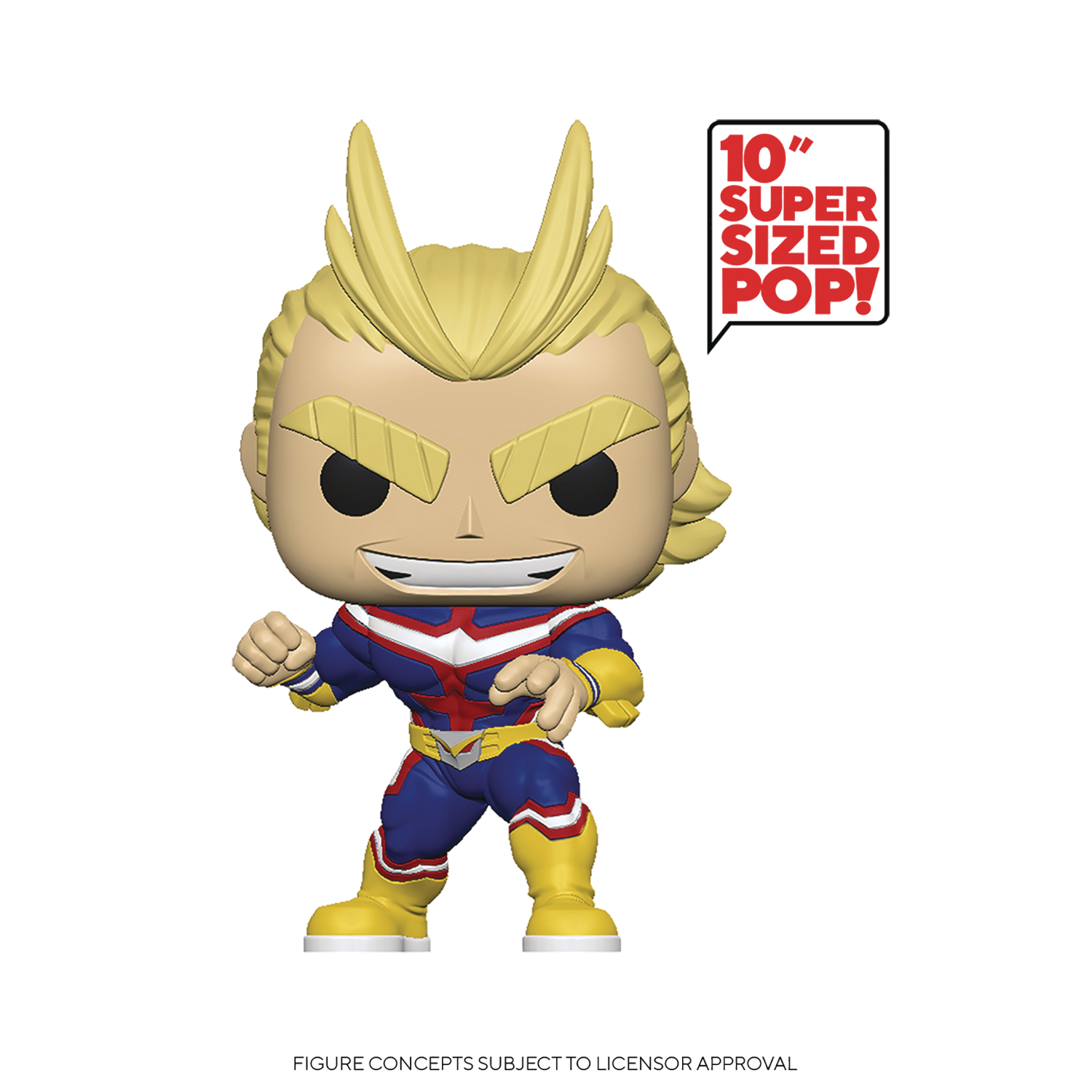 Pop Animation My Hero Academia All Might 10 Inch Vinyl Figure