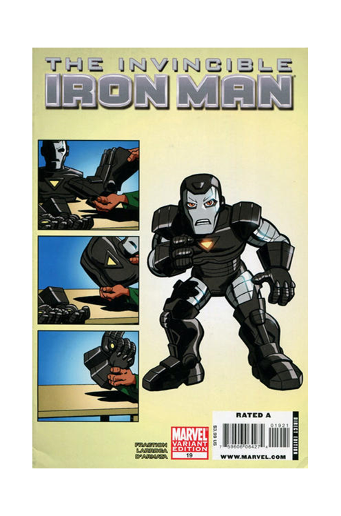 Invincible Iron Man #19 (Shs Variant) (2008)