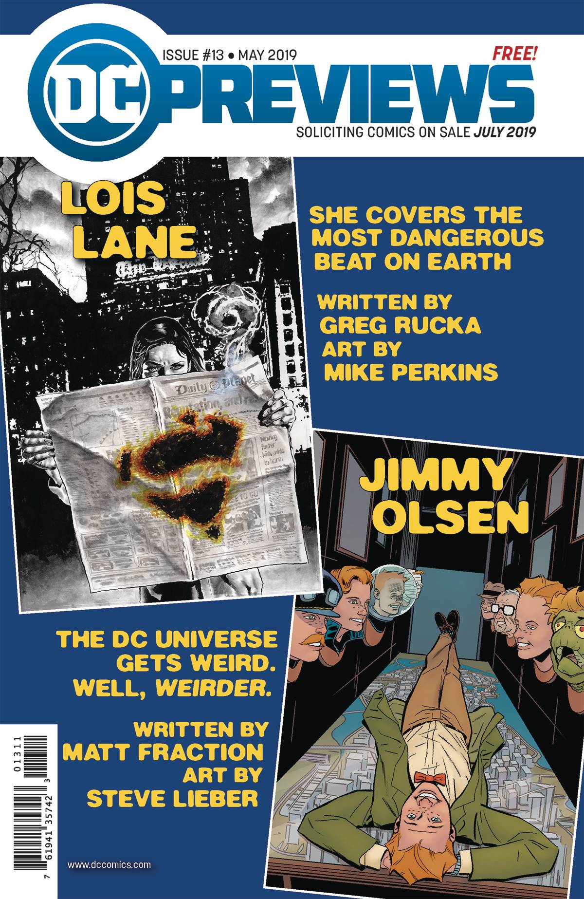 DC Previews #15 July 2019 Extras