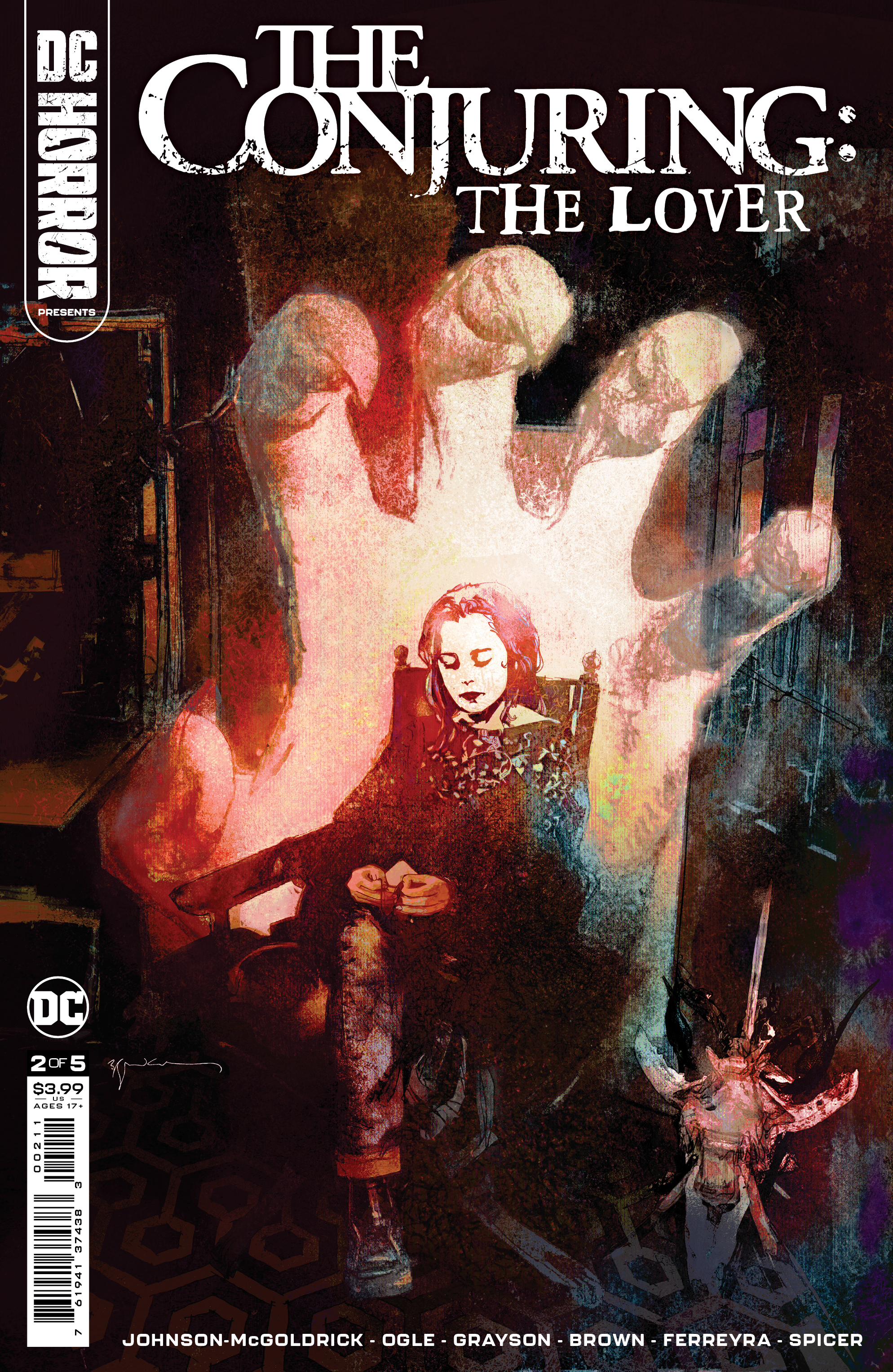 DC Horror Presents The Conjuring The Lover #2 Cover A Bill Sienkiewicz (Mature) (Of 5)