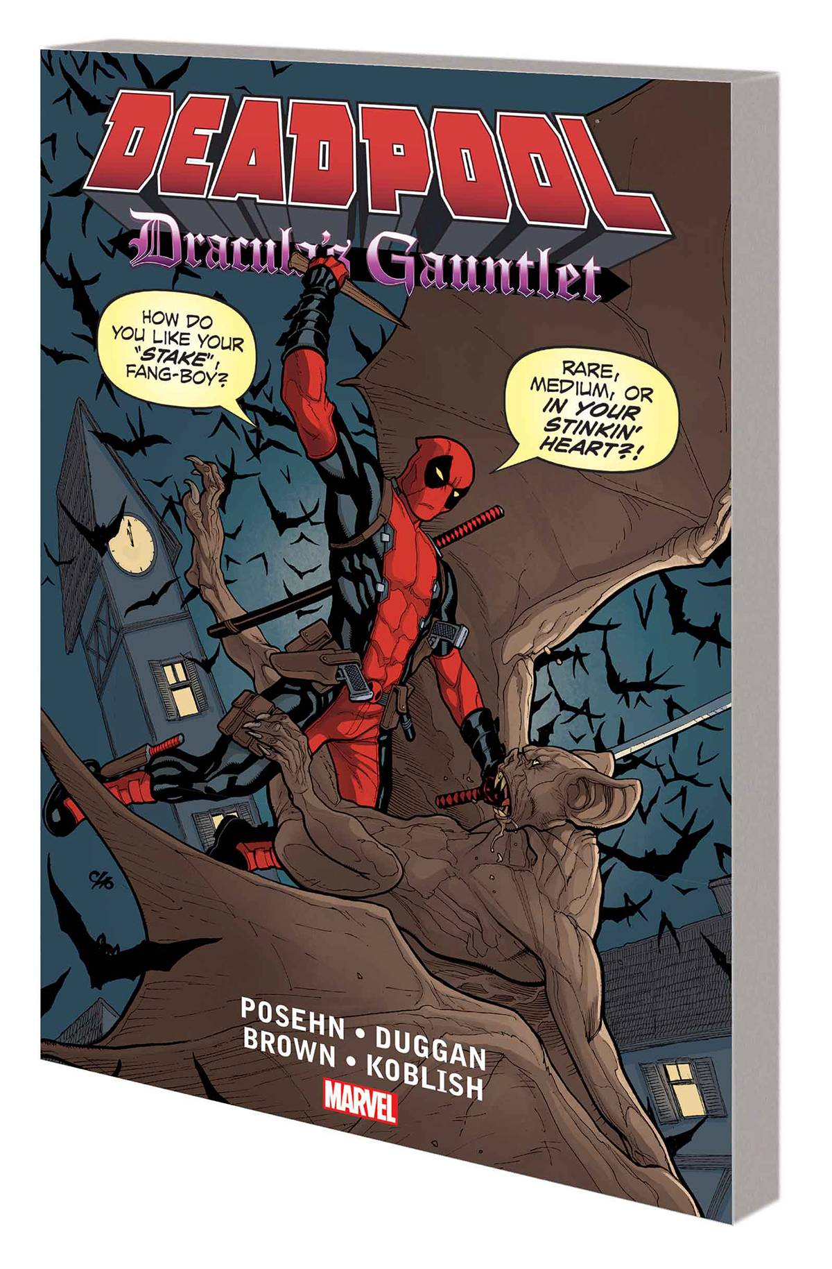 Deadpool Draculas Gauntlet Graphic Novel