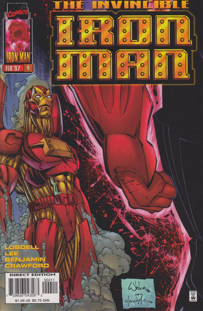 Iron Man #4 [Direct Edition]-Near Mint (9.2 - 9.8)