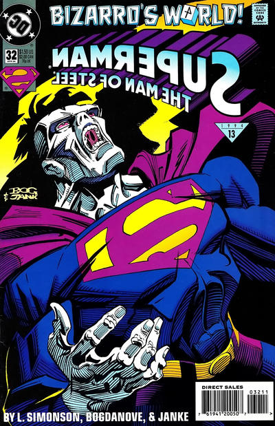 Superman: The Man of Steel #32 [Direct Sales]-Fine (5.5 – 7)