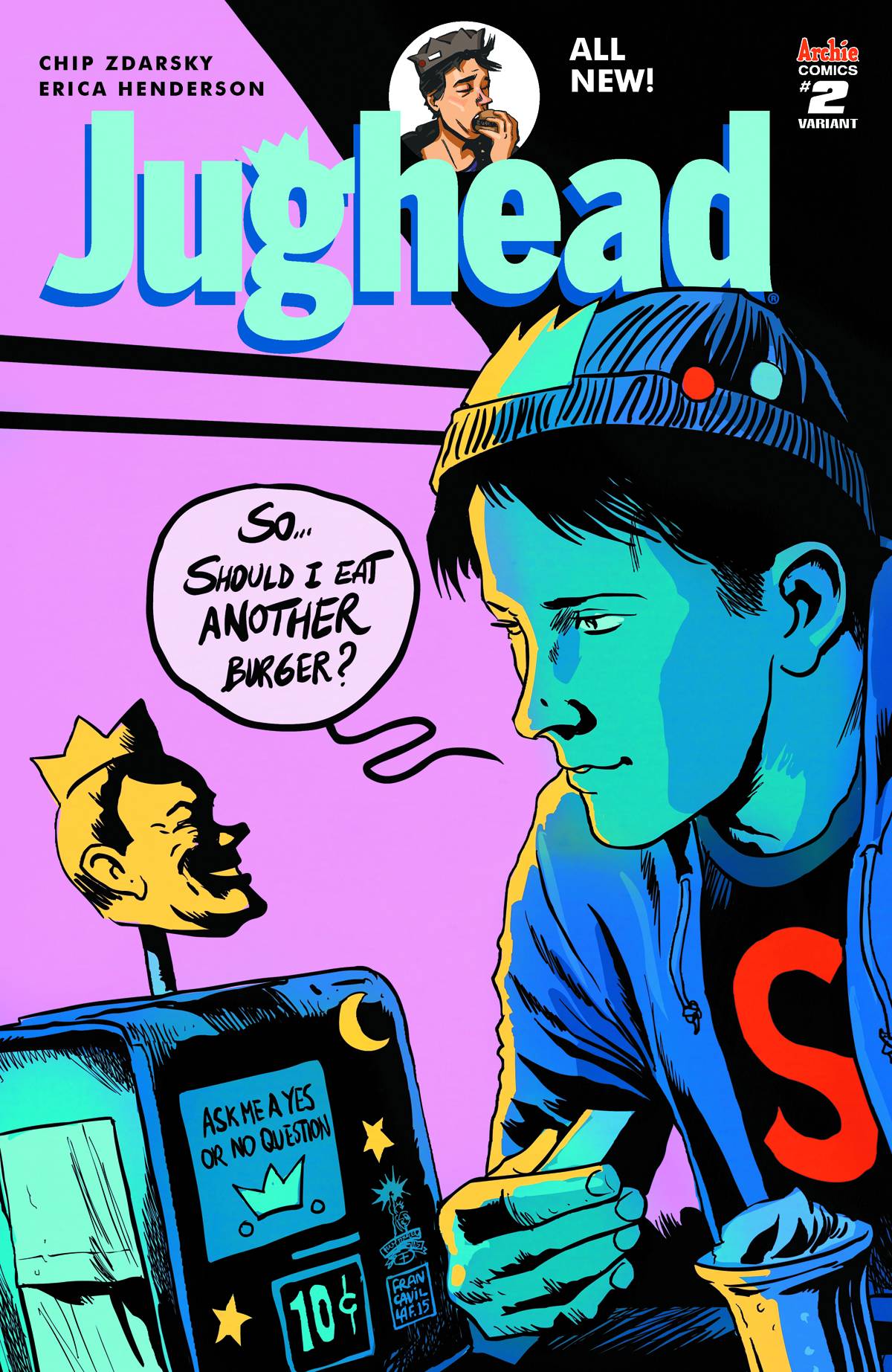 Jughead #2 Francavilla Variant Cover C