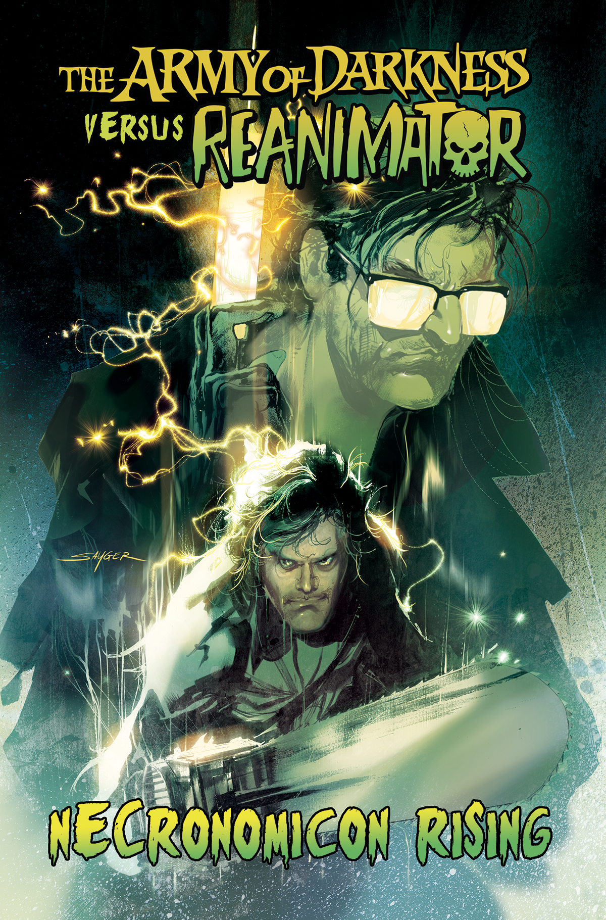 Army of Darkness Vs Reanimator Necronomicon Rising Graphic Novel