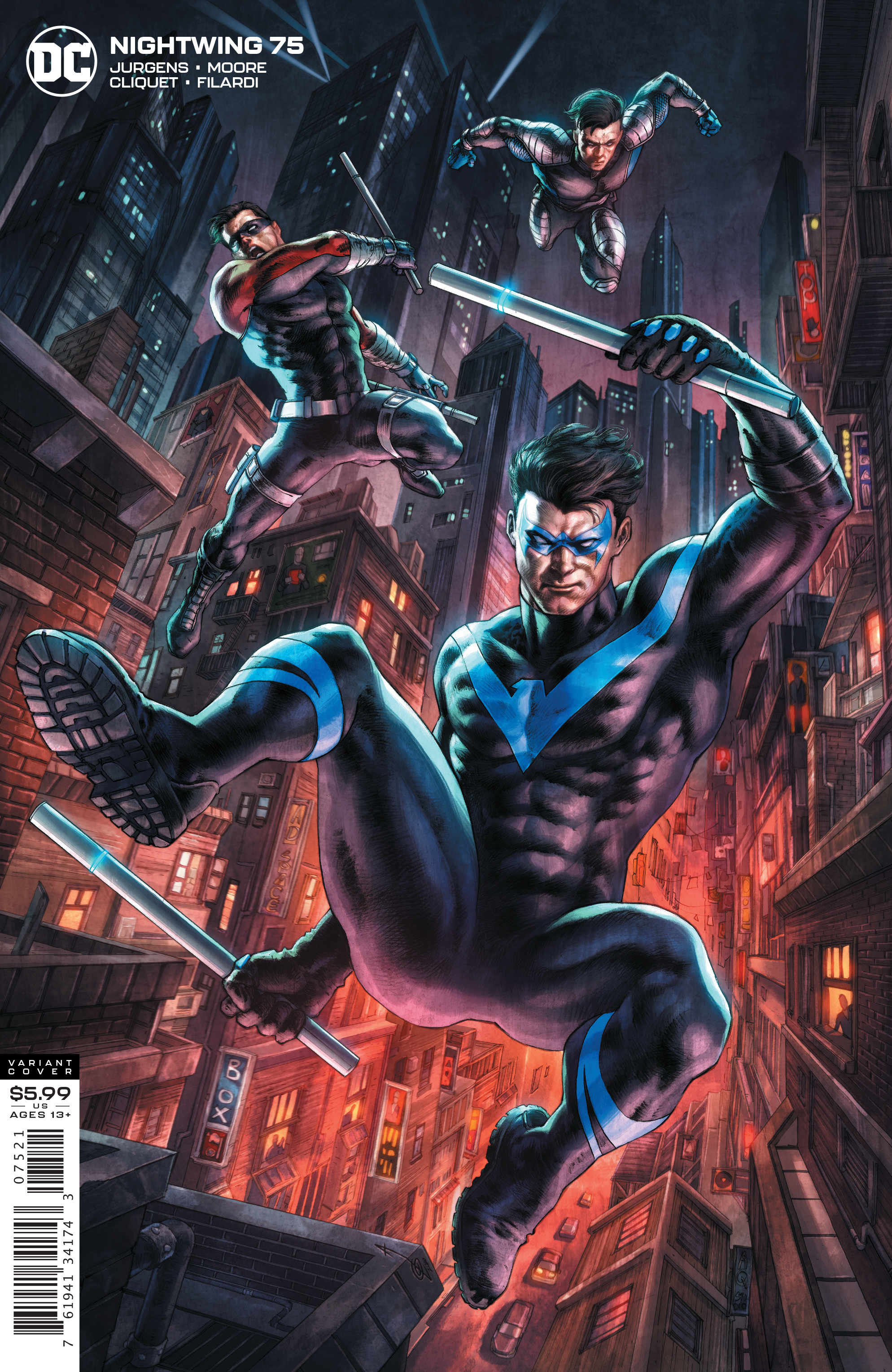 Nightwing #75 Cover B Alan Quah Variant (Joker War) (2016)