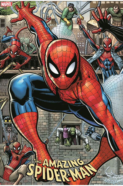 Amazing Spider-Man #32 Art Adams 8 Part Connecting Variant (2018)