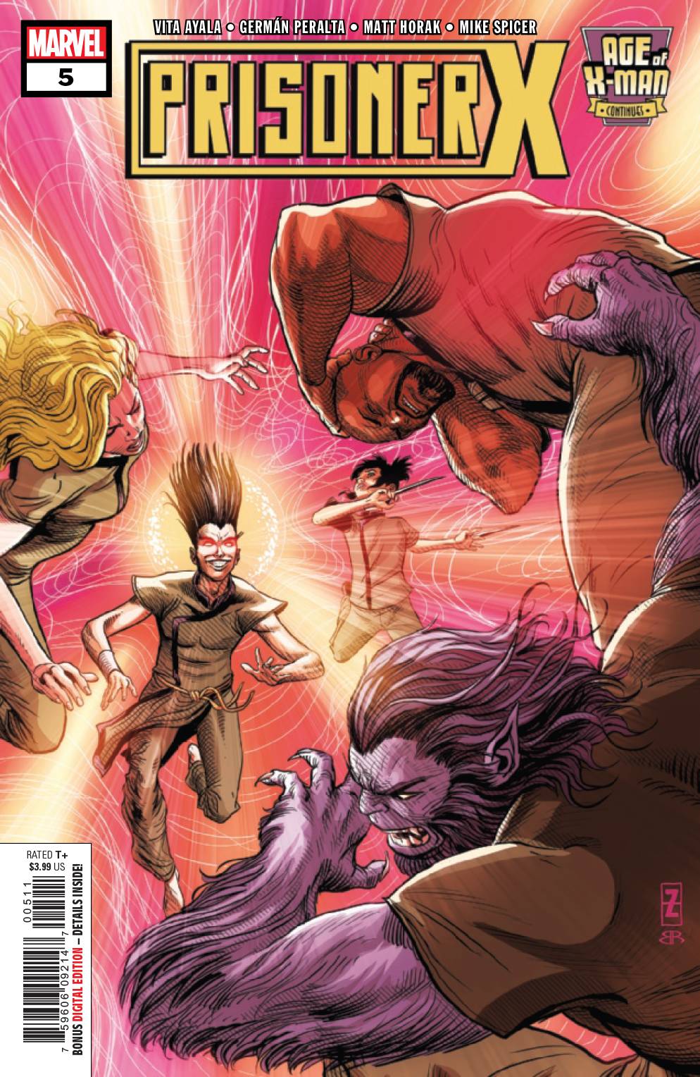 Age of X-Man Prisoner X #5 (Of 5)