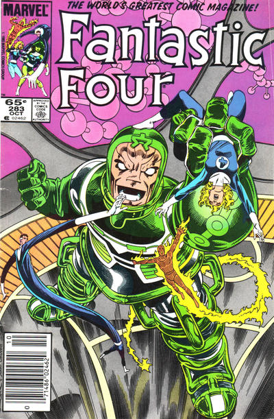 Fantastic Four #283 [Newsstand]-Fine (5.5 – 7)