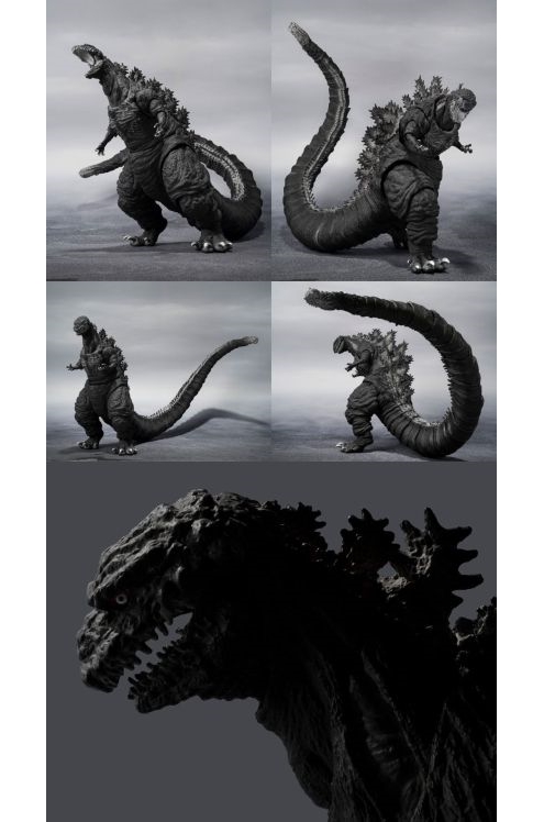 ***Pre-Order*** Godzilla S.H. Monsterarts Godzilla (2016) The Fourth Orthochromatic Version