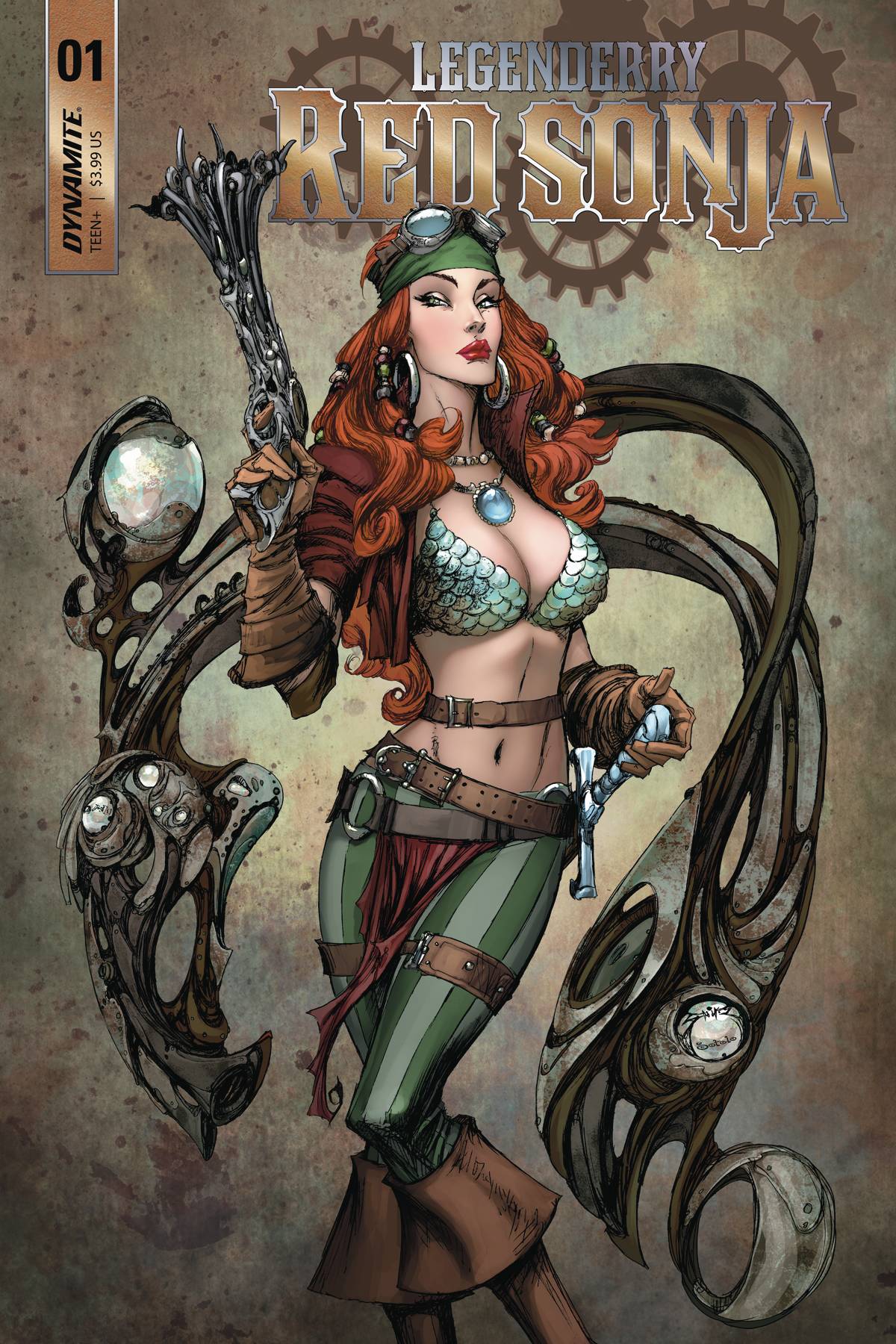 Legenderry Red Sonja #1 Cover A Benitez (Of 5)