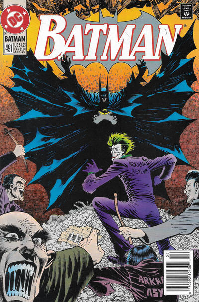 Batman #491 [Newsstand]-Very Good (3.5 – 5)