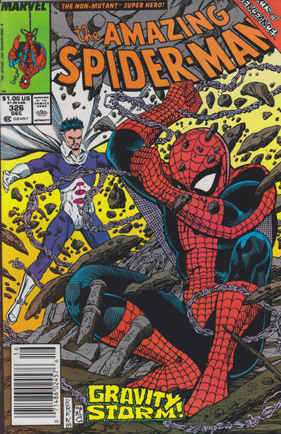 The Amazing Spider-Man #326 [Newsstand]-Fine (5.5 – 7)