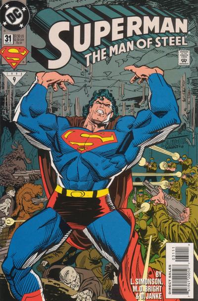 Superman: The Man of Steel #31 [Direct Sales]