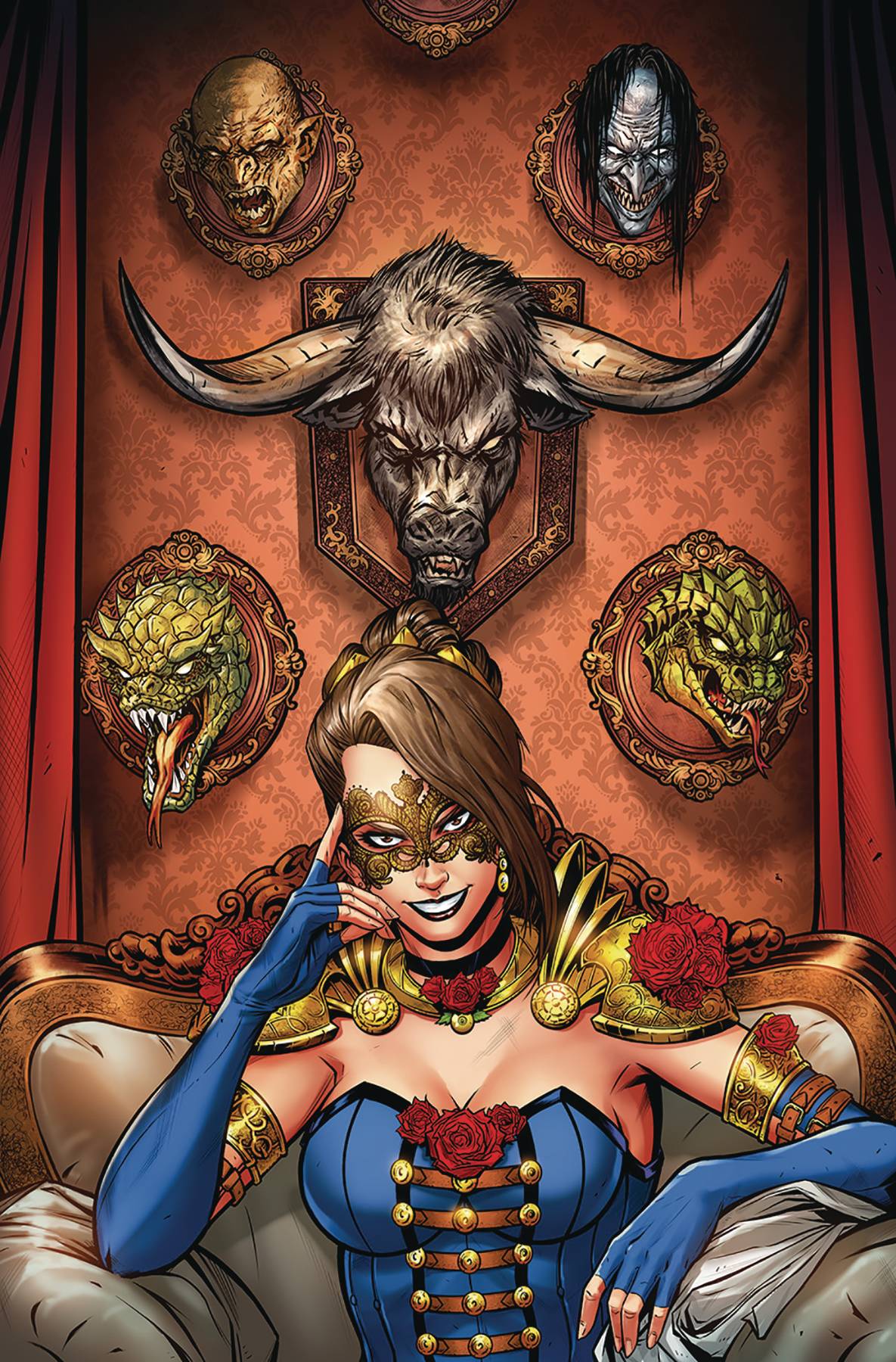 Belle Beast Hunter #1 D Cover Riviero (Of 6)