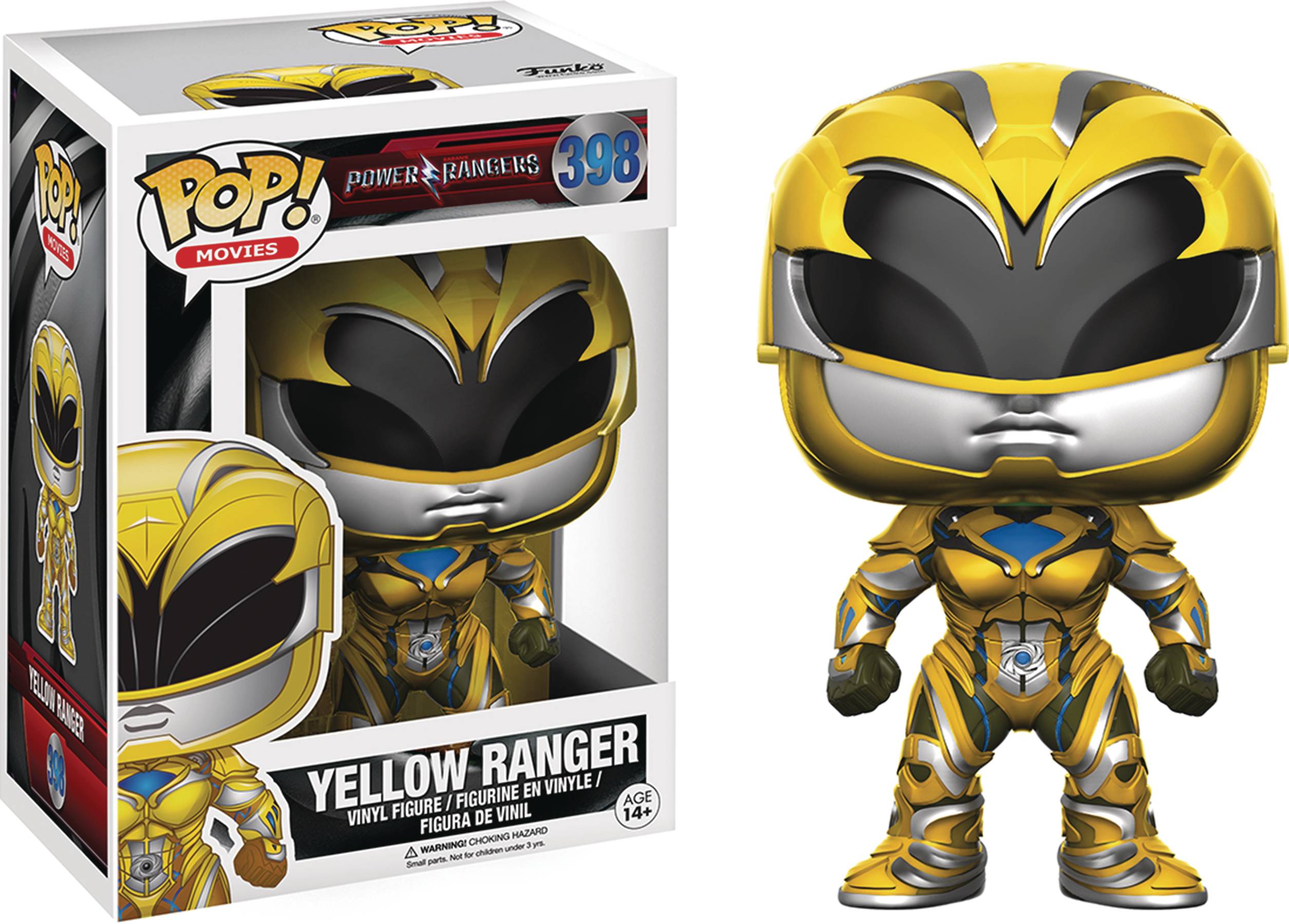 Pop Power Rangers Movie Yellow Ranger Vinyl Figure
