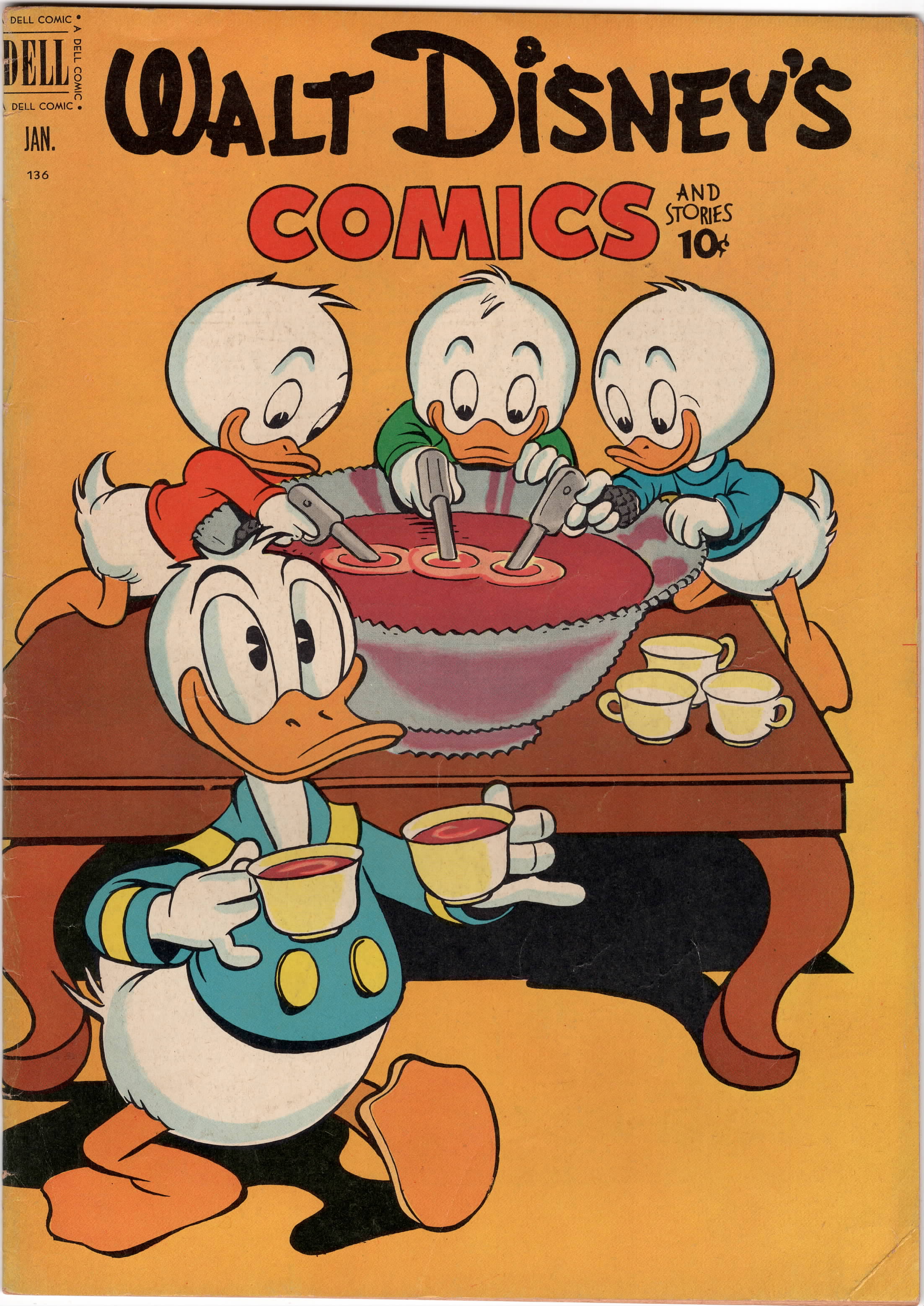 Walt Disney's Comics & Stories #136