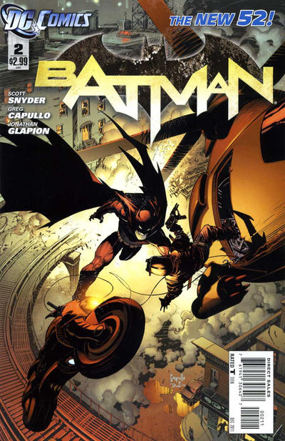 Batman #2 [Newsstand]-Near Mint (9.2 - 9.8)