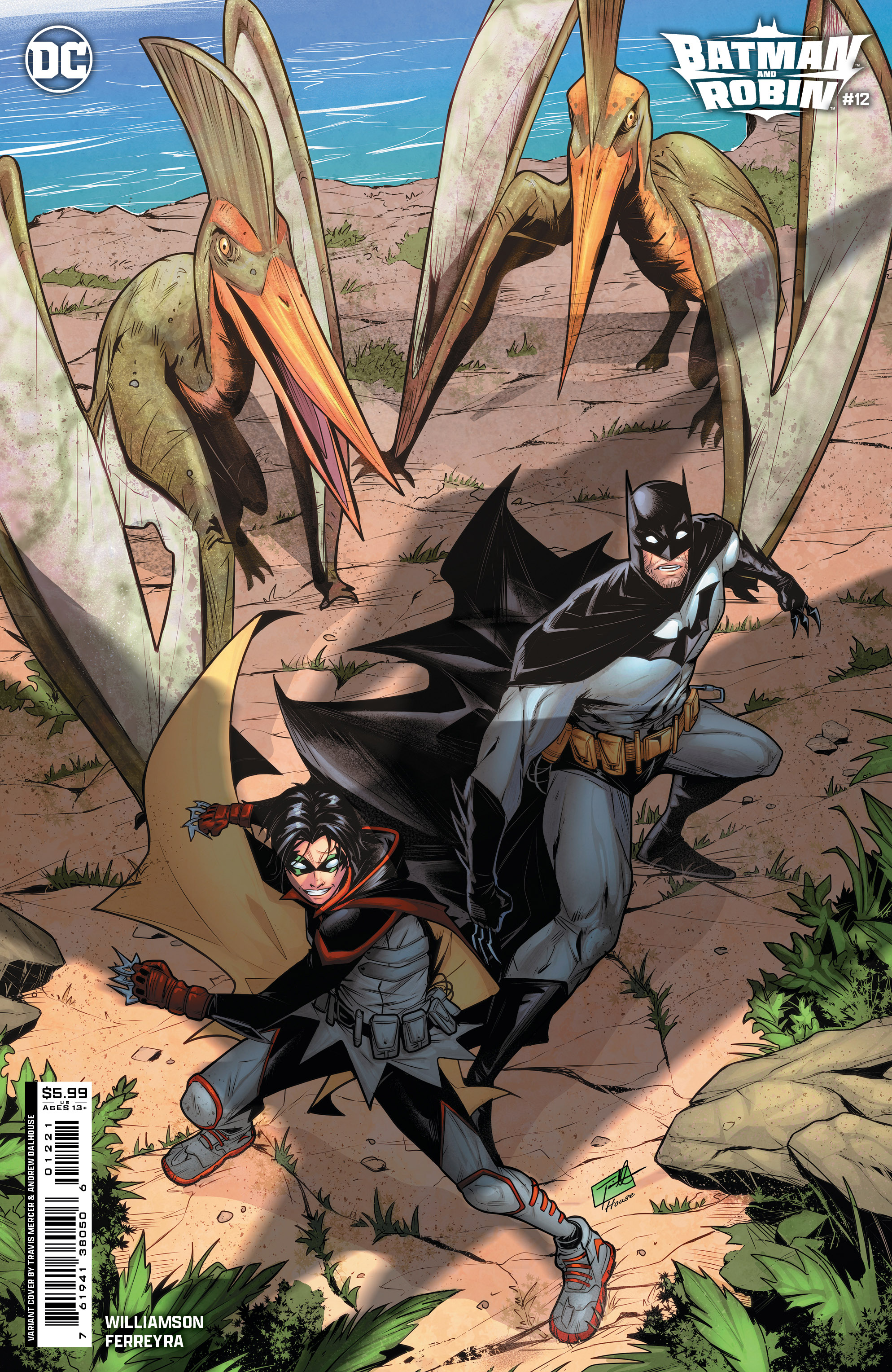 Batman and Robin #12 Cover C Travis Mercer Card Stock Variant