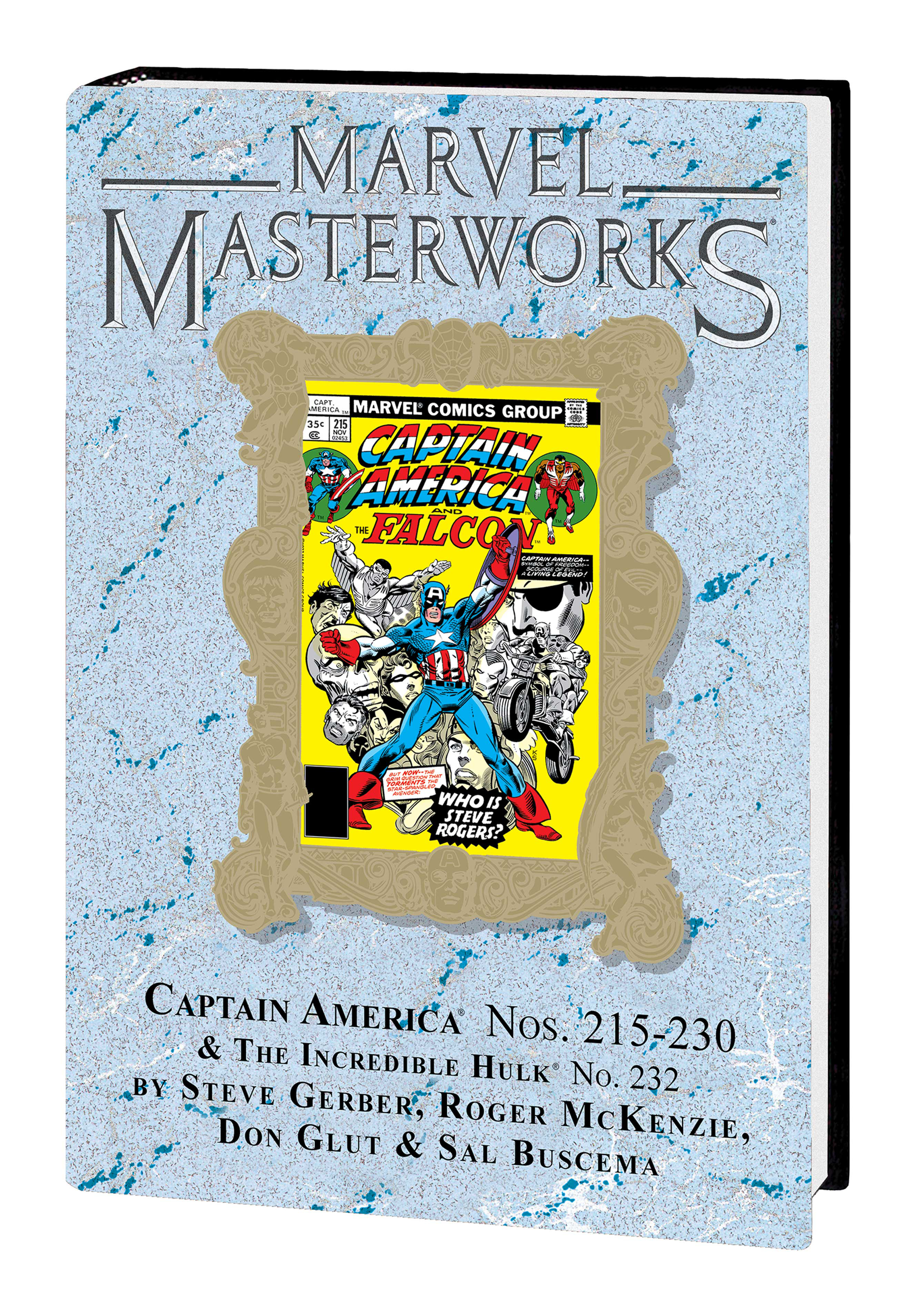 Marvel Masterworks Captain America Hardcover Volume 12 Direct Market Variant Edition 298