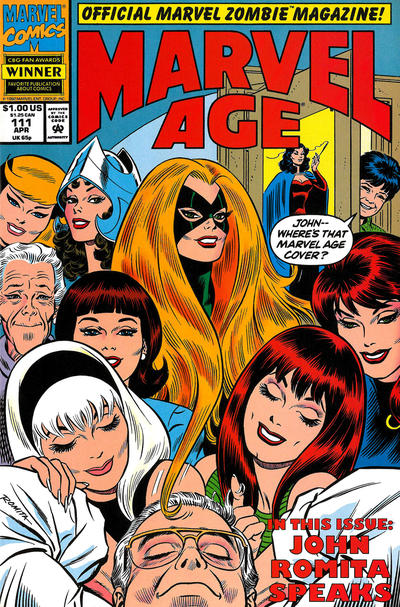 Marvel Age #111-Very Fine (7.5 – 9)