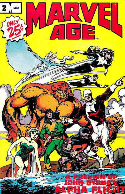 Marvel Age #2-Near Mint (9.2 - 9.8)