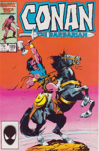 Conan The Barbarian #189 [Direct]-Very Good (3.5 – 5)