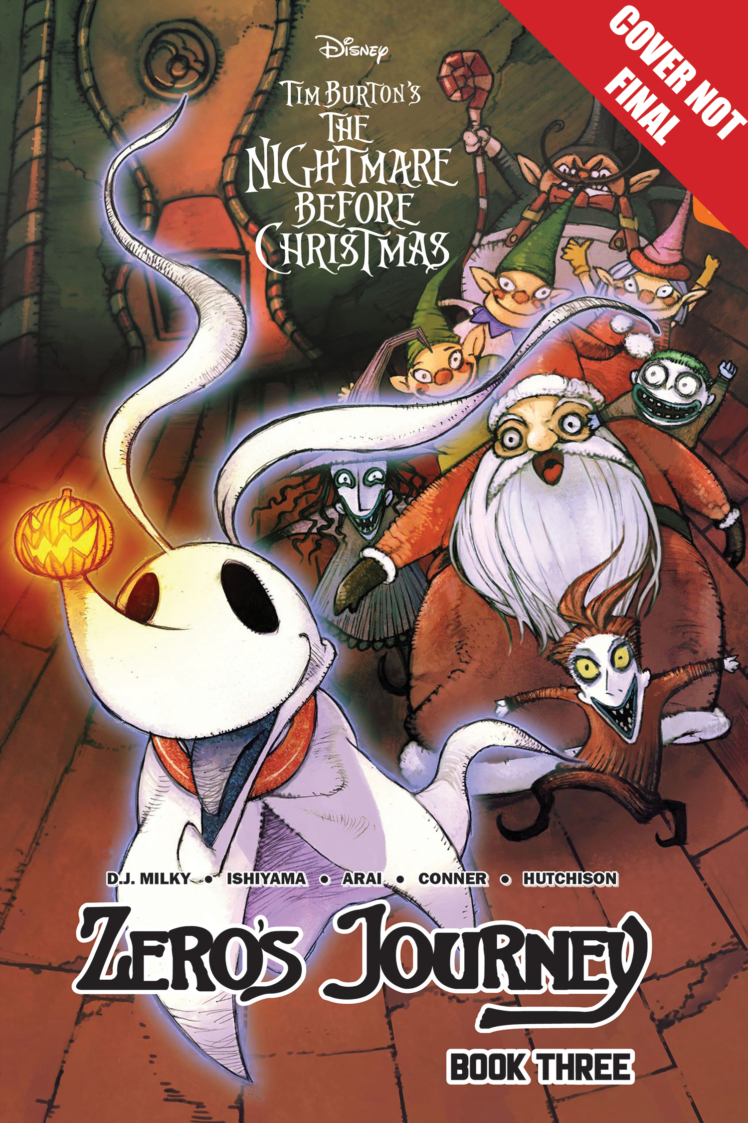 Disney Manga Nightmare Christmas Zeros Journey Manga Volume 3