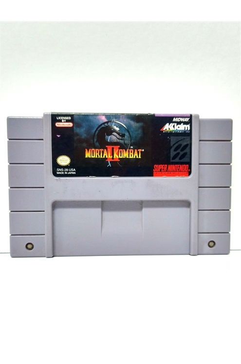 Super Nintendo Snes Mortal Kombat II Cartridge Only (Good)