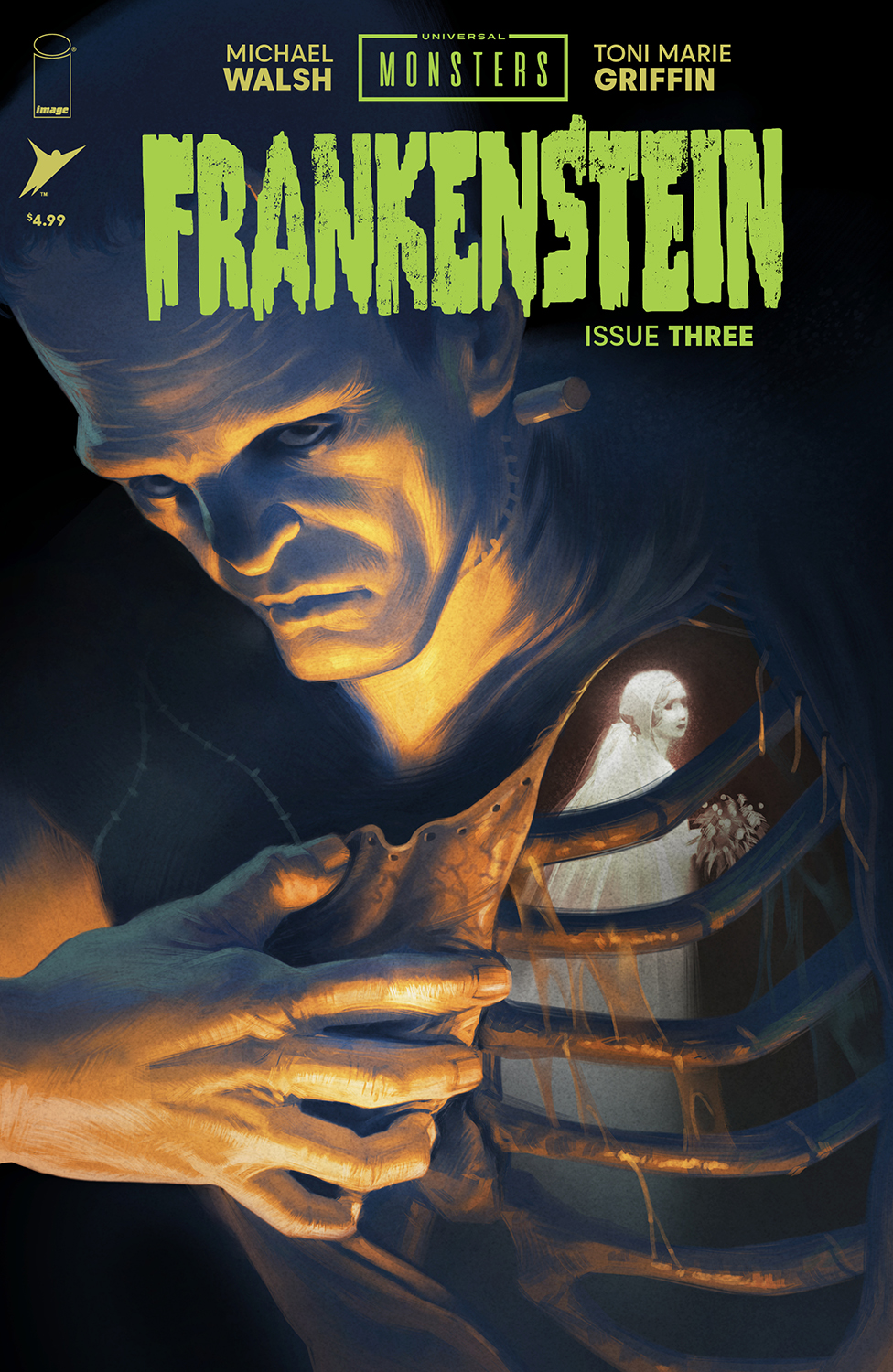 Universal Monsters Frankenstein #3 Cover E 1 for 50 Incentive Reiko Murakami Variant (Of 4)