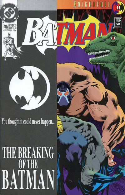 Batman #497 [Second Printing]-Very Good (3.5 – 5)