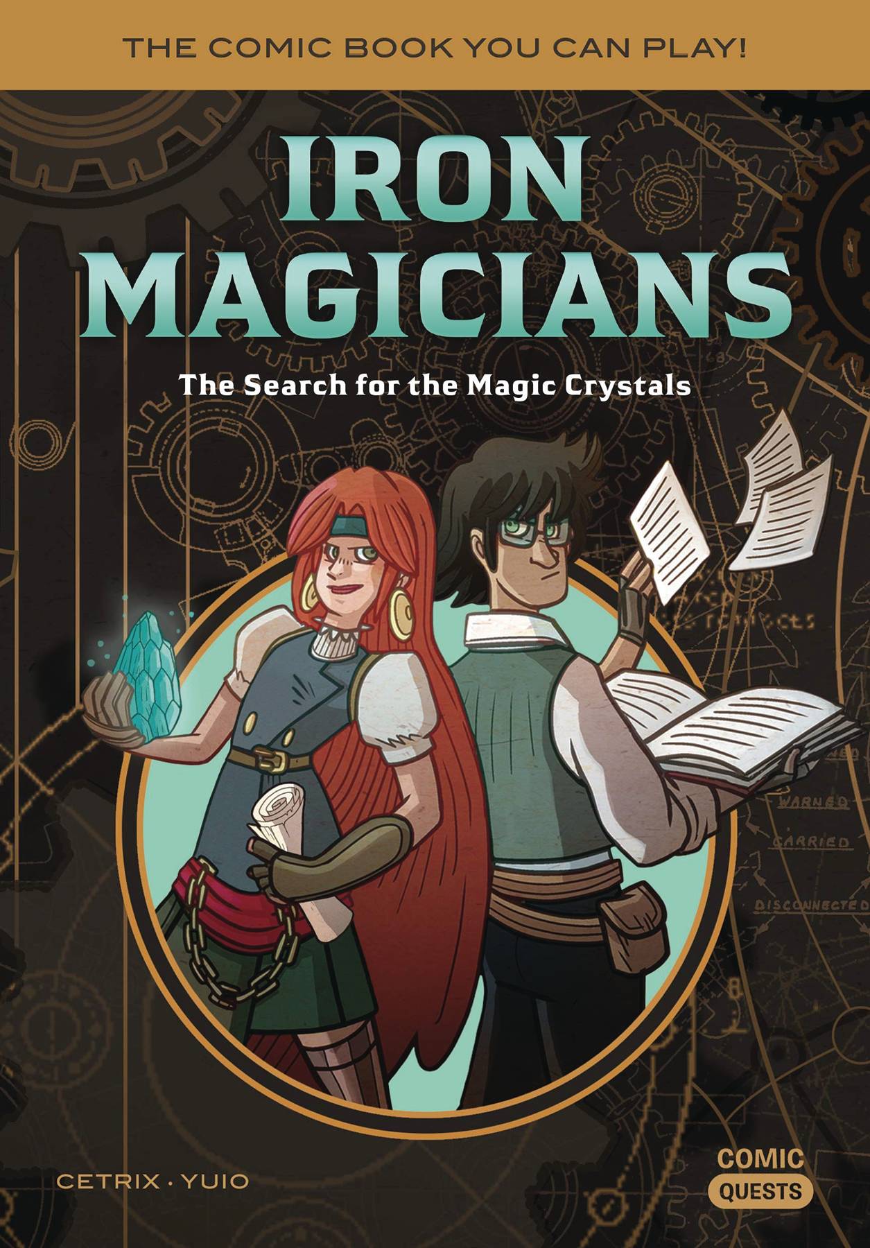 Comic Quests Volume 5 Iron Magicians Search for Magic Crystals