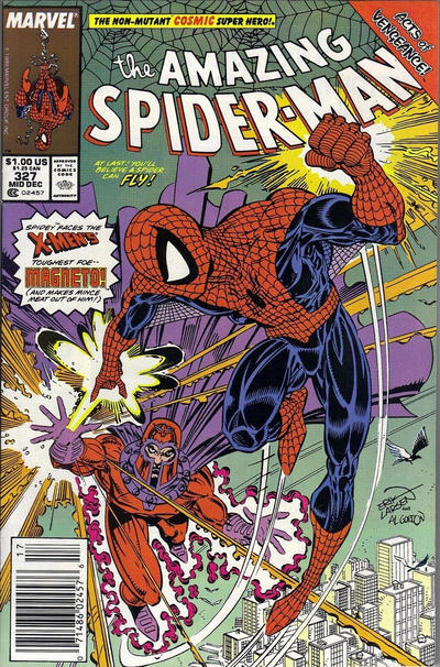 The Amazing Spider-Man #327 [Newsstand]-Fine (5.5 – 7)