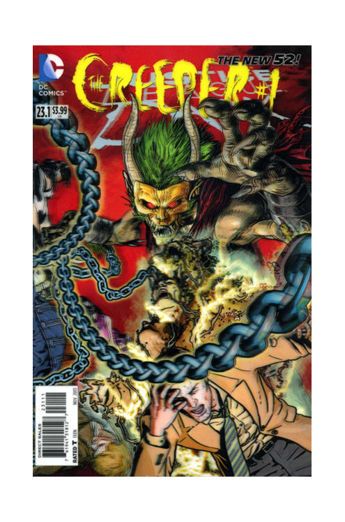 Justice League Dark #23.1 Creeper 3d Motion Cover (2011)