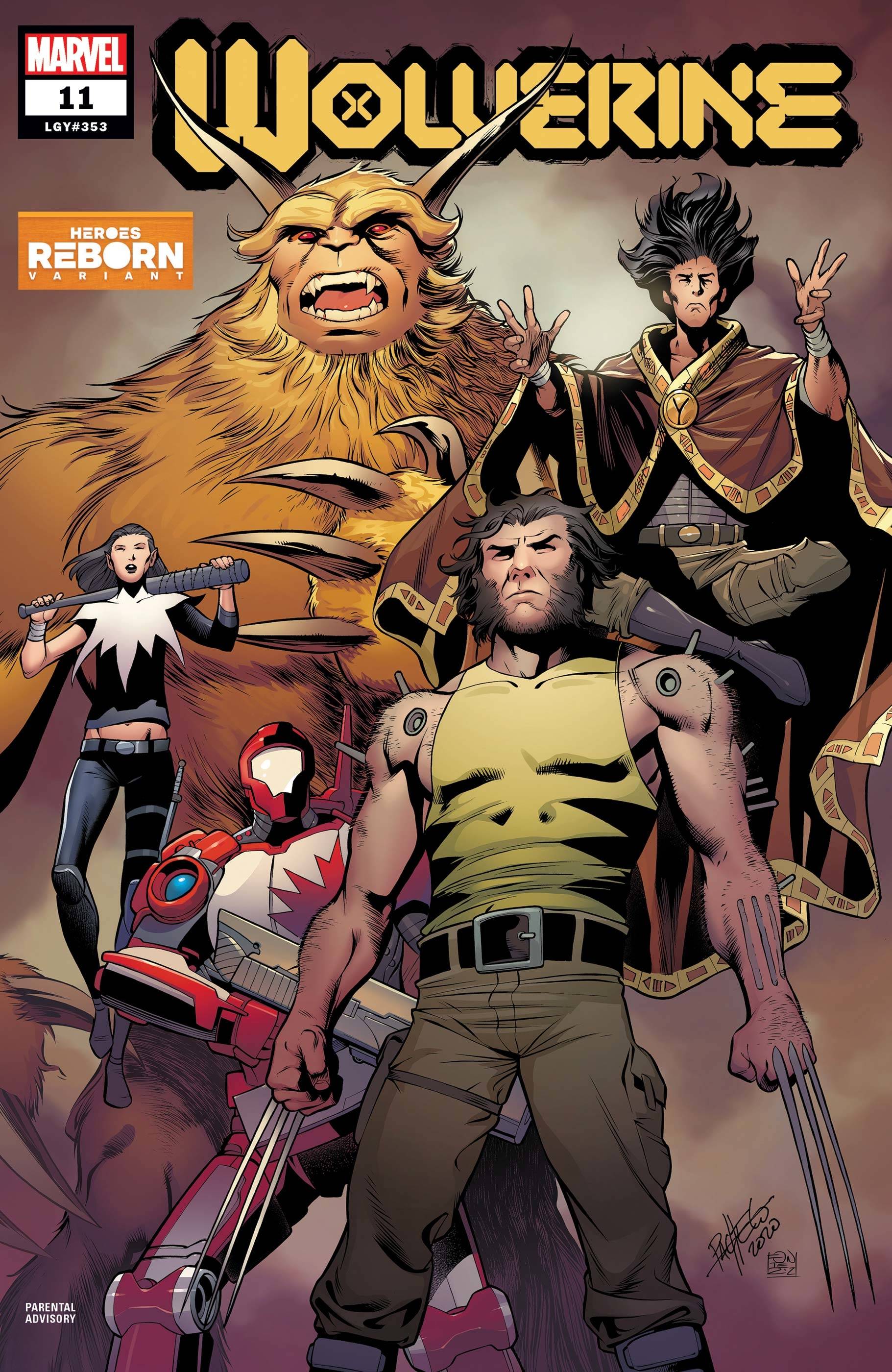 Wolverine #11 Pacheco Reborn Variant (2020)