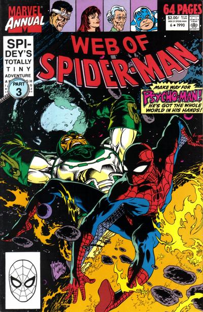 Web of Spider-Man Annual #6 [Direct]-Very Fine (7.5 – 9) 