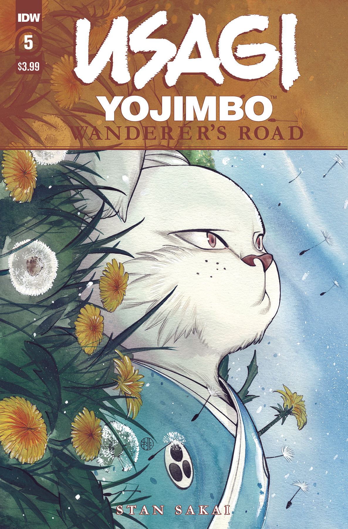 Usagi Yojimbo Wanderers Road #5 Peach Momoko Cover (Of 6)