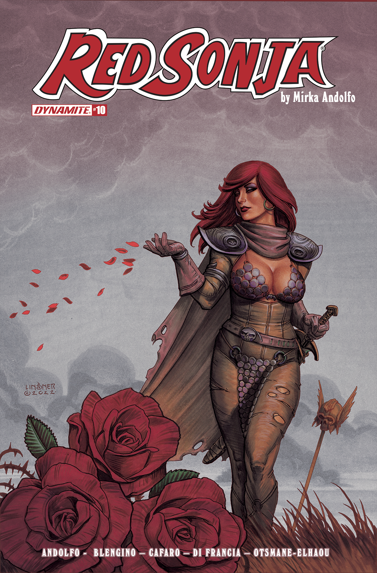 Red Sonja #10 Cover C Linsner (2021)